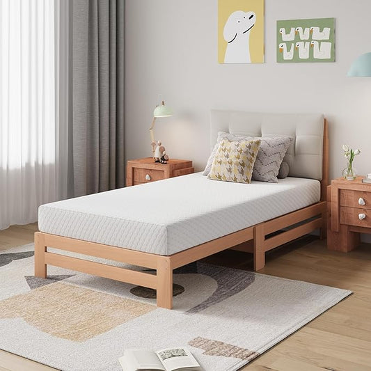 Novilla Full Mattress, 6 Inch Full Memory Foam Mattress for Pressure Relief & Comfort Sleep, with Spine Support for Kids, CertiPUR-US Certified Mattress in a Box, Medium Firm