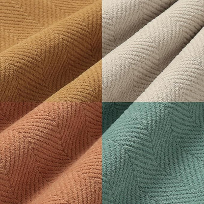 ZWJD Throw Pillow Covers 20x20 Set of 4 Chenille Pillow Covers with Elegant Design Soft and Luxurious Decorative Throw Pillows for Couch, Bed, and Home Decor