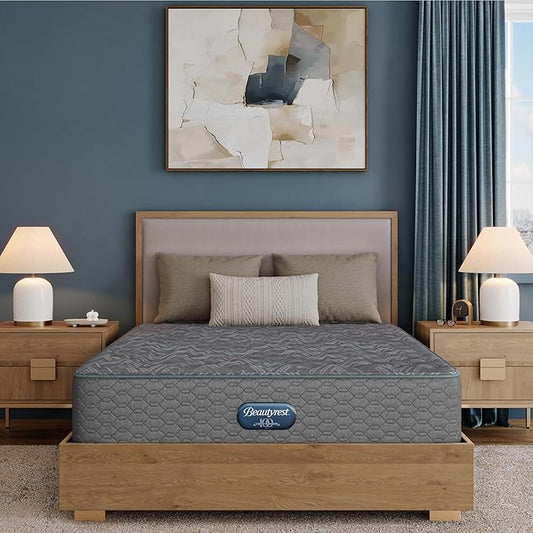 Beautyrest Prime Dream Firm 13" Mattress - Queen - Durable Pocketed Coil, Support, Pressure Relief, Cooling, Motion Separation; 100 Night Sleep Trial and 10 Year Warranty