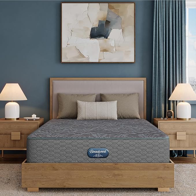 Beautyrest Prime Dream Firm 13" Mattress - Cal King - Durable Pocketed Coil, Support, Pressure Relief, Cooling, Motion Separation; 100 Night Sleep Trial and 10 Year Warranty