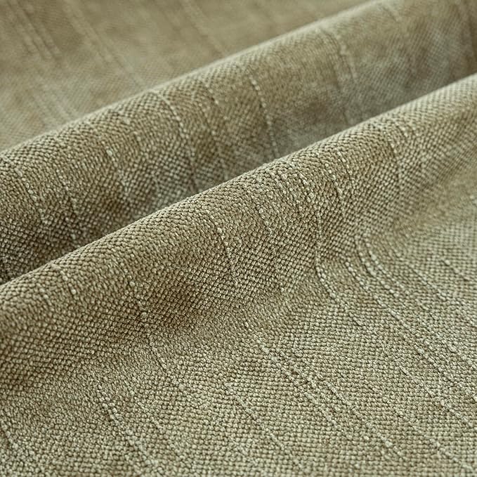 Foindtower Pack of 2 Soft Textured Chenille Throw Decorative Pillow Covers Square Accent Solid Cushion Cover Cozy Neutral Farmhouse Pillow Case for Couch Sofa Bedroom Living Room 20x20 Inch,Sage Green
