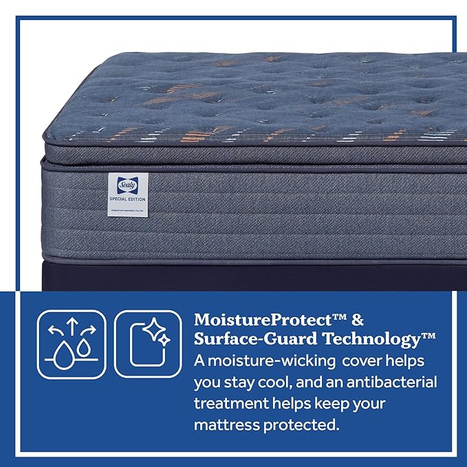 Sealy Warner 14" Soft Pillowtop Innerspring Mattress - Full