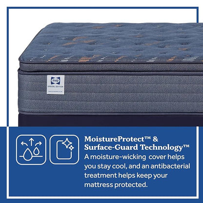 Sealy Warner 14" Soft Pillowtop Innerspring Mattress - King