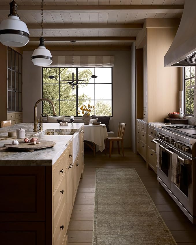 Loloi Amber Lewis Cambria Collection CBR-01 Ash/Bark 2'-0" x 5'-0" Accent Rug Jute, Neutral, Vintage Style, Antique Tone, Living, Bedroom, Dining, Carpet