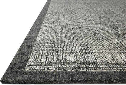 Loloi Magnolia Home by Joanna Gaines Henley Collection Ivory/Charcoal 9'-3" x 13' Area Rug