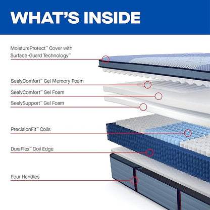 Sealy Posturepedic® Plus Glenshaw 15" Soft Pillowtop Innerspring Mattress - California King