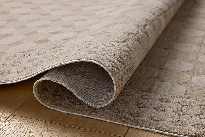 Loloi Amber Lewis Cali Collection CIL-01 Taupe/Natural 2'-3" x 3'-11", .25" Pile Height, Accent Rug