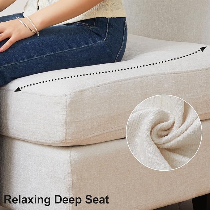 Belffin Oversized Modular Sectional Sofa Sleeper Sectional Couch with Storage Chenille Sofa Bed for Living Room, 12 Seats, Beige