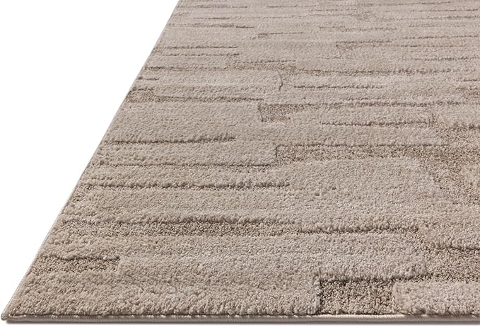 Loloi Amber Lewis Monty Collection MOT-04 Taupe/Beige 9'-2" x 13', .50" Pile Height, Area Rug