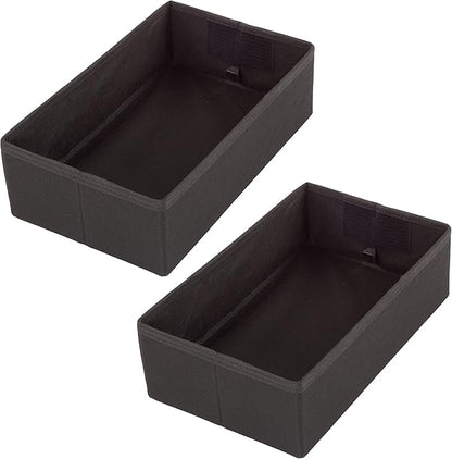 Lavish Home Ottoman Set of 2 - Ottoman Foot Rest, Linen Chest, or Storage Bench Set - 30in Ottomans for Living Room, Bedroom, Dorm Storage (Beige)