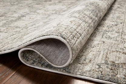 Loloi Amber Lewis Honora Collection HON-02 Slate/Beige 9'-6" x 13' Area Rug