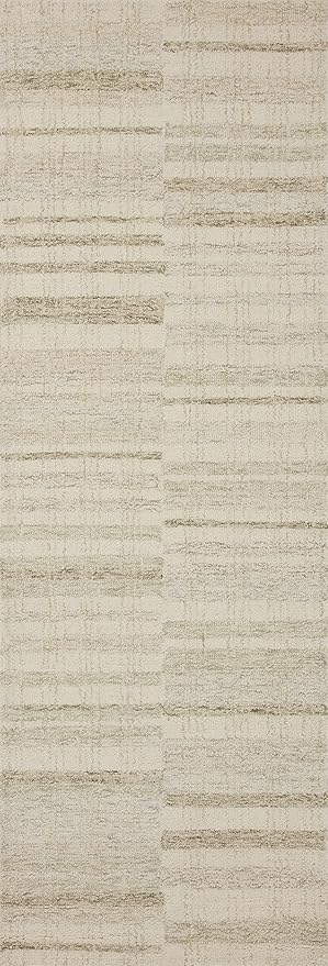 Loloi Chris Loves Julia Chris Collection CHR-02 Natural/Sage 9'-3'' x 13', .50" Pile Height, Area Rug