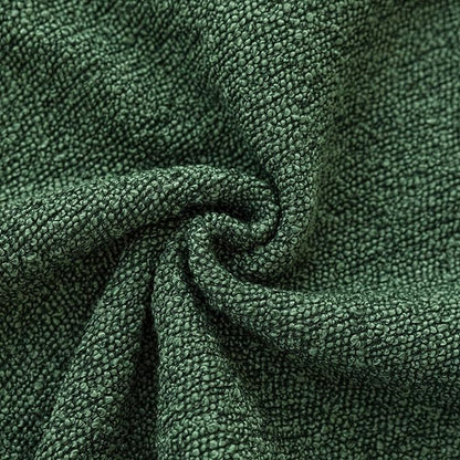 Foindtower Pack of 2 Textured Boucle Throw Pillow Covers Accent Solid Pillow Cases Cozy Soft Decorative Couch Cushion Case for Chair Sofa Bedroom Living Room Home Decor 18x18 Inch Pine Green