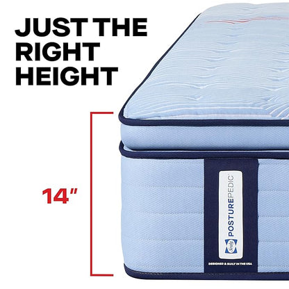 Sealy Posturepedic® Fayette 14" Soft Pillowtop Innerspring Mattress - California King