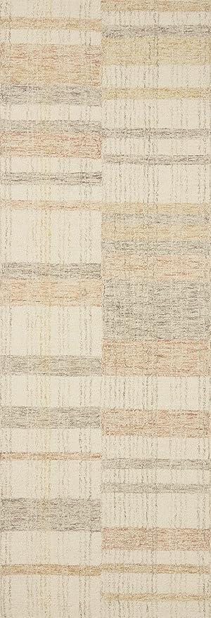 Loloi Chris Loves Julia Chris Collection CHR-04 Natural/Multi 2'-0'' x 5'-0'', .50" Pile Height, Accent Rug