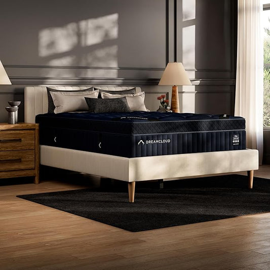 DreamCloud Ultra 15" Full Mattress - Memory Foam - 365 Night Trial - Fiberglass Free - Forever Warranty - Mattress in a Box - CertiPUR-US® Certified