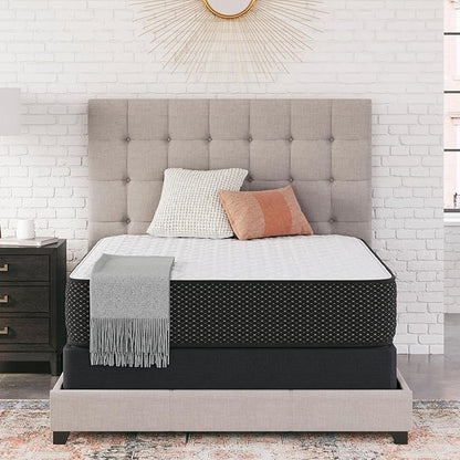 Signature Design by Ashley Limited Edition Firm 12 Inch Hybrid Mattress with Gel Memory Foam and Edge Support for Cool Sleep and Pressure Relief, Twin XL, Fiberglass Free, Mattress In A Box