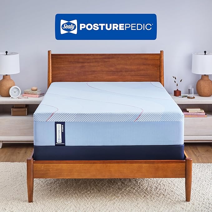 Sealy Posturepedic® Fayette 12" Medium Tight Top Hybrid Mattress - Full
