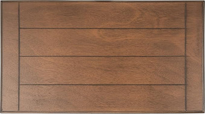 SAFAVIEH Home Collection Primrose Brown 3-Drawer Console Table