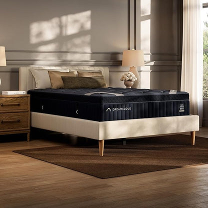 DreamCloud Luxe 14" Twin Mattress - Memory Foam (New Version) - 365 Night Trial - Fiberglass Free - Forever Warranty - Mattress in a Box - CertiPUR-US® Certified