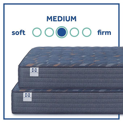 Sealy Warner 12" Medium Tight Top Innerspring Mattress - Queen