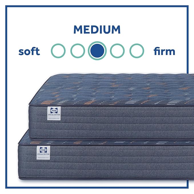 Sealy Warner 12" Medium Tight Top Innerspring Mattress - California King