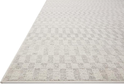 Loloi Kamala Collection KAM-05 Ivory/Grey 7'-10" x 10' Area Rug