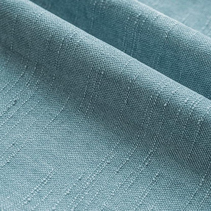 Foindtower Pack of 2 Textured Chenille Throw Decorative Pillow Covers Square Accent Solid Cushion Cover Neutral Farmhouse Pillow Case for Couch Sofa Bedroom Living Room 22x22 Inch,Light Blue