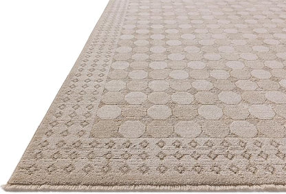 Loloi Amber Lewis Cali Collection CIL-01 Taupe/Natural 7'-10" x 10', .25" Pile Height, Area Rug