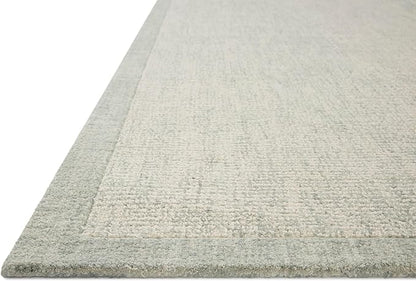 Loloi Magnolia Home by Joanna Gaines Henley Collection Ivory/Spa 9'-3" x 13' Area Rug