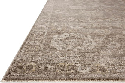 Loloi Magnolia Home by Joanna Gaines Pace Collection PAC-03 Taupe/Wheat 2'-3" x 3'-10" Accent Rug