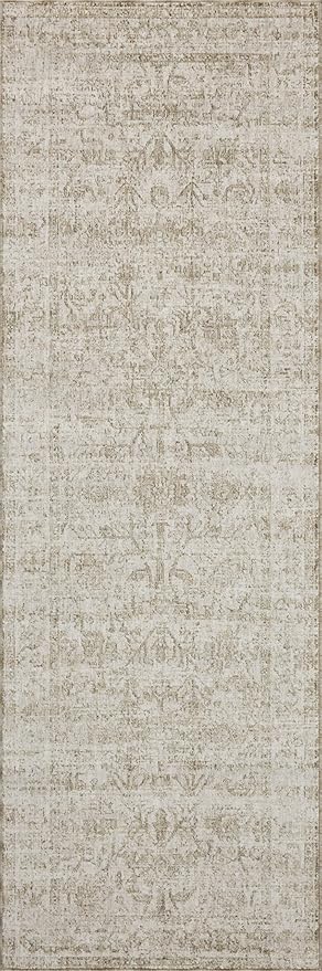 Loloi Amber Lewis Honora Collection HON-01 Ivory/Natural 9'-6" x 13' Area Rug