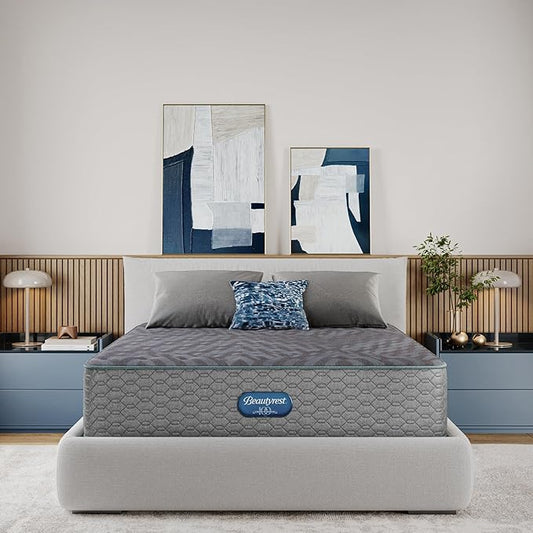 Beautyrest Days End Extra Firm 13.25" Mattress - King - Cooling Tech, Supportive Durable Pocketed Coils, Pressure Relief, Motion Separation; 100 Night Sleep Trial and 10 Year Warranty