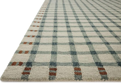 Loloi Magnolia Home by Joanna Gaines Waylon Collection WAY-02 Spa/Brick 11'-6" x 15' Area Rug