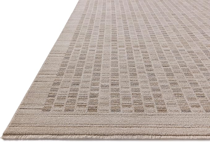 Loloi Amber Lewis Cali Collection CIL-02 Natural/Slate 2'-7" x 10'-0", .25" Pile Height, Runner Rug