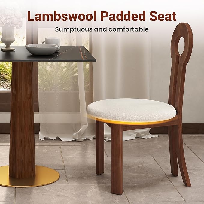 Sintered Stone Square Office Table and Chair Set - Meeting Table for Small Offices (Dark Brown Leg and Black Top, 1 Table and 4 Chairs)