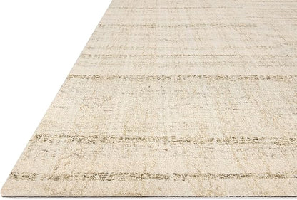 Loloi Chris Loves Julia Chris Collection CHR-02 Natural/Sage 2'-3'' x 3'-9'', .50" Pile Height, Accent Rug