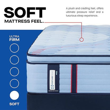 Sealy Posturepedic® Pro Haverford 15" Soft Pillowtop Innerspring Mattress - California Twin