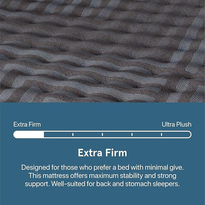 Beautyrest Days End Extra Firm 13.25" Mattress - Cal King - Cooling Tech, Supportive Durable Pocketed Coils, Pressure Relief, Motion Separation; 100 Night Sleep Trial and 10 Year Warranty