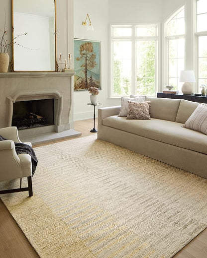 Loloi Chris Loves Julia Chris Collection CHR-01 Dove/Santa Fe 3'-6'' x 5'-6'', .50" Pile Height, Accent Rug