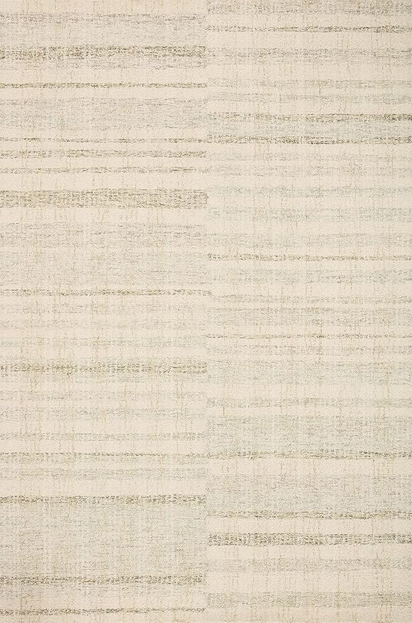 Loloi Chris Loves Julia Chris Collection CHR-02 Natural/Sage 3'-6'' x 5'-6'', .50" Pile Height, Accent Rug