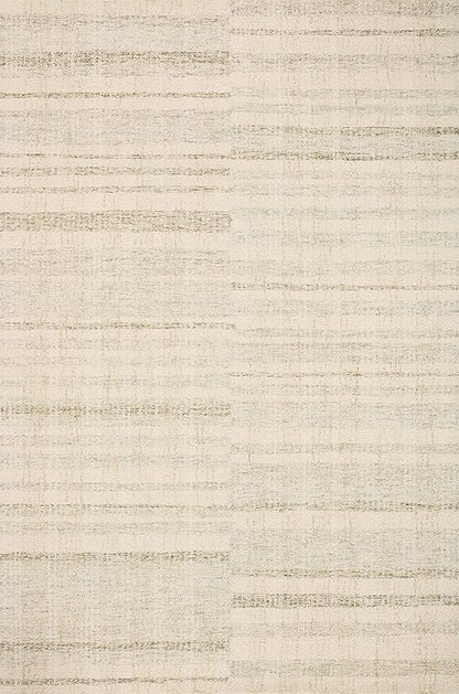 Loloi Chris Loves Julia Chris Collection CHR-02 Natural/Sage 8'-6'' x 11'-6'', .50" Pile Height, Area Rug