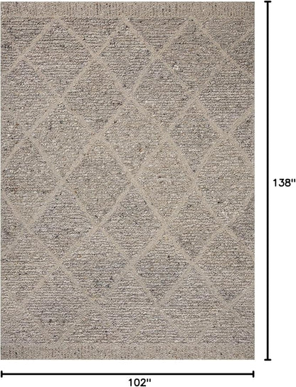 Loloi Magnolia Home by Joanna Gaines Jones Collection JON-03 Pebble 8'-6" x 11'-6" Area Rug
