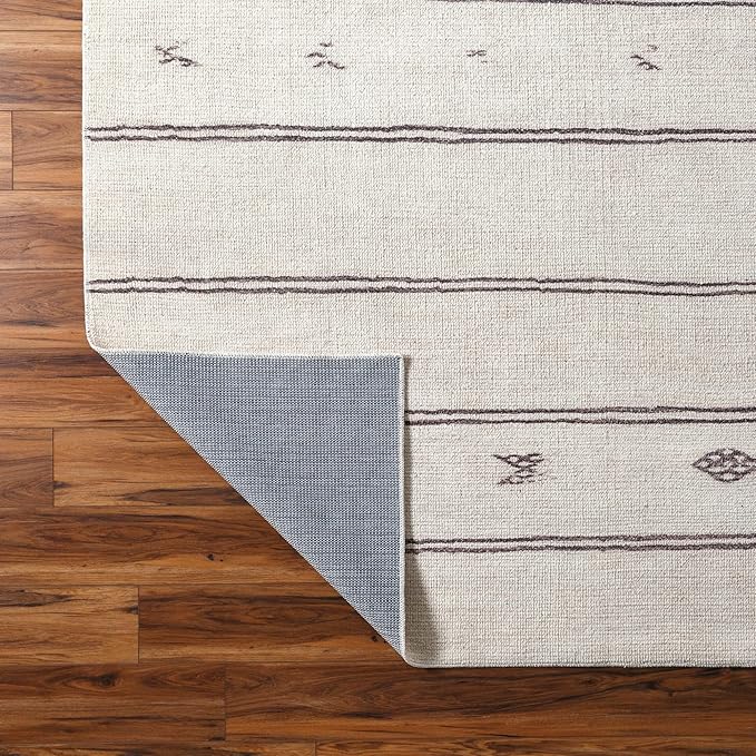 Livabliss x Becki Owens Rivi Moroccan Runner Area Rug, 2'7" x 7'3", Ivory/Black