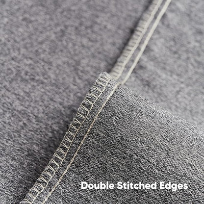 FUTEI Dusty Blue Chenille Decorative Throw Pillow Covers 16x16 Inch Set of 2,Soft Cozy Faux Linen Textured Cushion Case,Farmhouse Home Decor for Couch Living Room