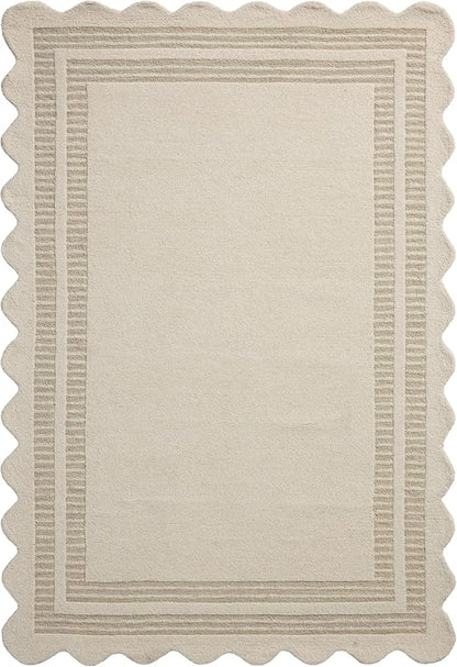 Loloi Chris Loves Julia Scottie Collection SCO-01 Ivory/Grey 2'-6" x 9'-9", .87" Pile Height, Runner Rug