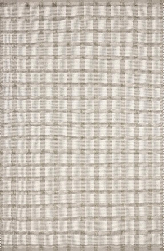 Loloi Magnolia Home by Joanna Gaines Ryder Collection RYD-02 Stone/Ivory 2'-3" x 3'-9" Accent Rug