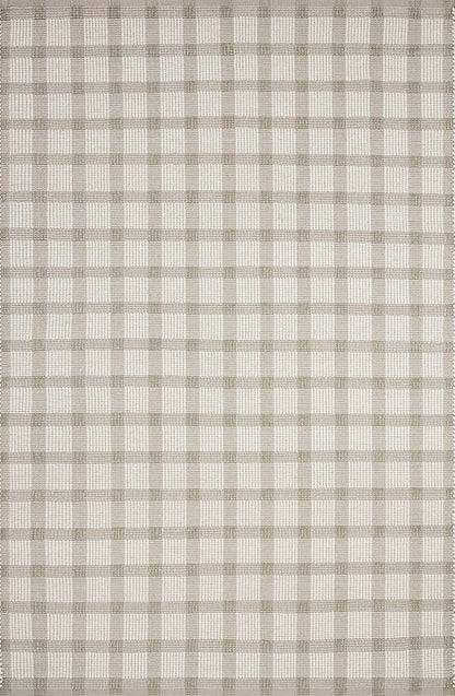 Loloi Magnolia Home by Joanna Gaines Ryder Collection RYD-02 Stone/Ivory 3'-6" x 5'-6" Accent Rug
