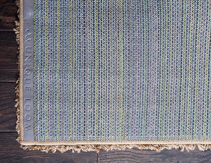 Unique Loom Solid Shag Collection Area Rug (6' 1" x 9' Rectangle, Sandy Brown)