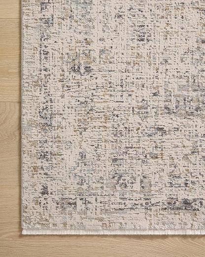 Loloi Amber Lewis Alie Collection ALE-02 Sand/Sky 2'-7'' x 10'-0'', .13'' Pile Height, Runner Rug